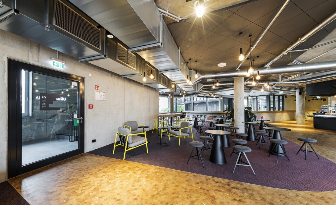 zalando Headquarter  Foodcourt Construction